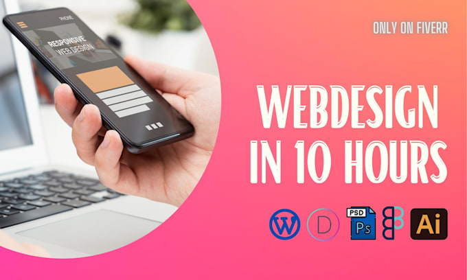 do a professional webdesign, responsive website in 10 hours