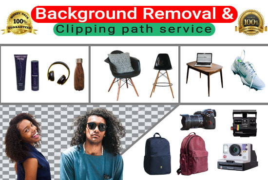 do background remove, transparent, clipping path within 12 hours