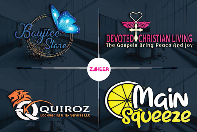 design 3 unique, professional logo for websites