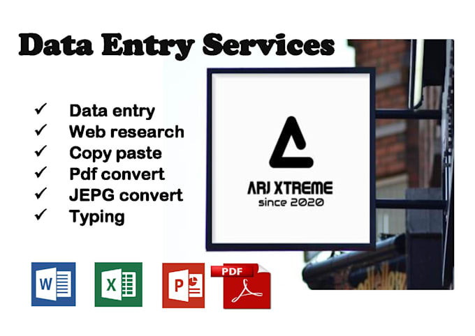 provide fast data entry, copy paste, web research, pdf convert