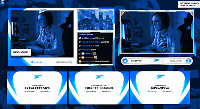 design clean streaming package