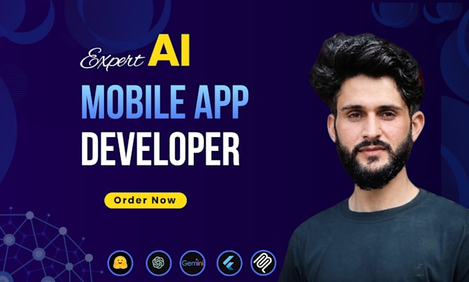 develop ai mobile app ai chatbot flutter ai app development for android and ios