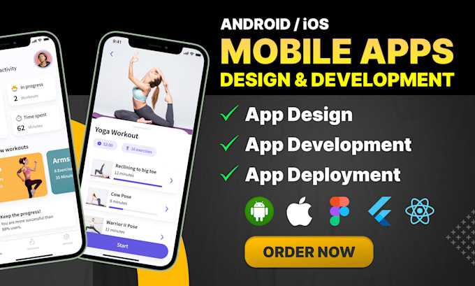 be your mobile app developer and do custom mobile app development