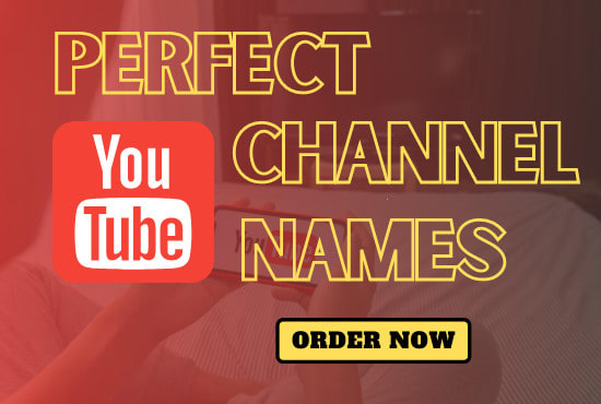 Design a perfect name for your youtube channel or tiktok by Wpdinu | Fiverr