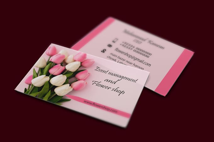 create magnificent and outstanding business card in 24 hours