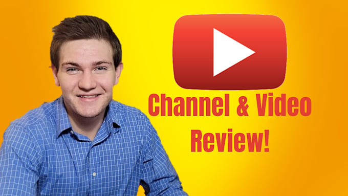 review and improve your youtube channel and videos
