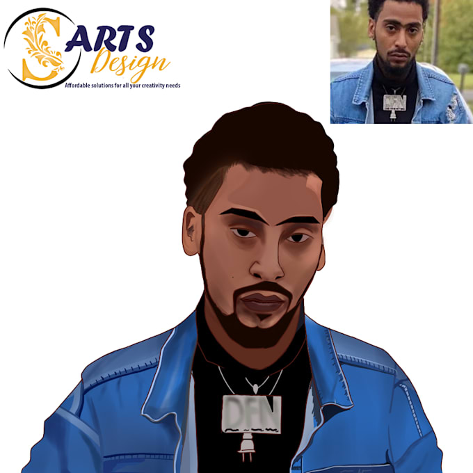 Design Vector Portrait Illustration By Sadiagfx Fiverr Design Vector Portrait Illustration By Sadiagfx Fiverr