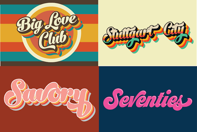 do handwritten typography hand lettering retro script font logo