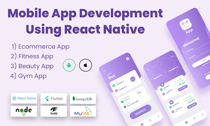 Use react native to develop ios and android mobile app by Hammadakram ...