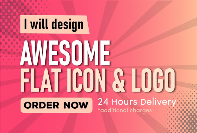 create awesome flat icon design