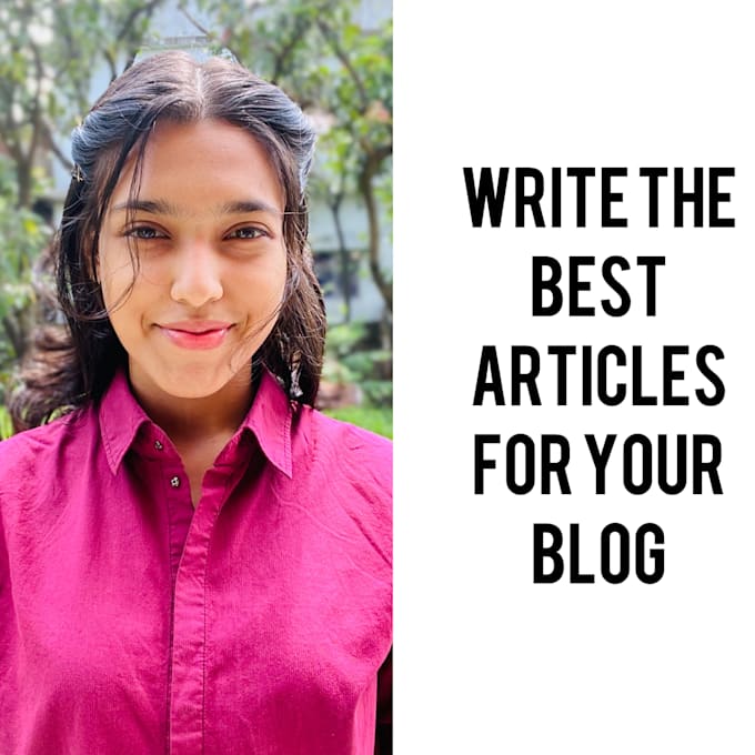 write the best articles for your blog