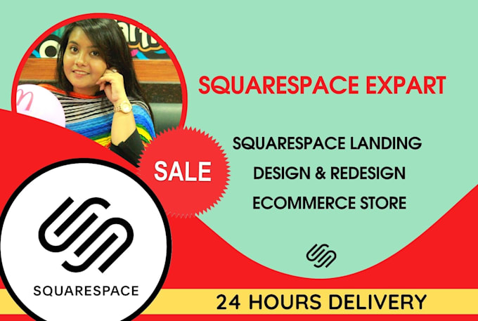 responsive squarespace landing and squarespace design