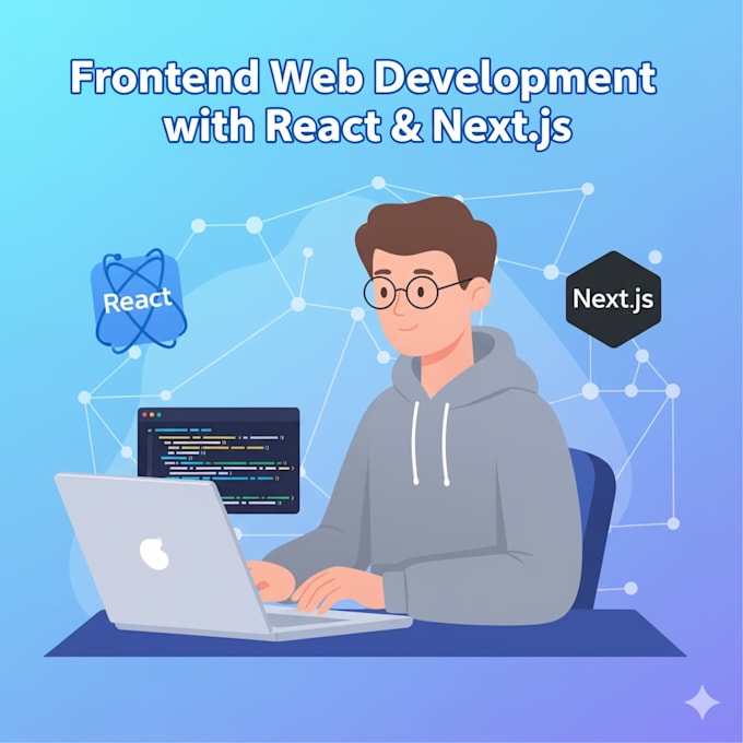 develop fast and scalable frontend web apps using react and nextjs