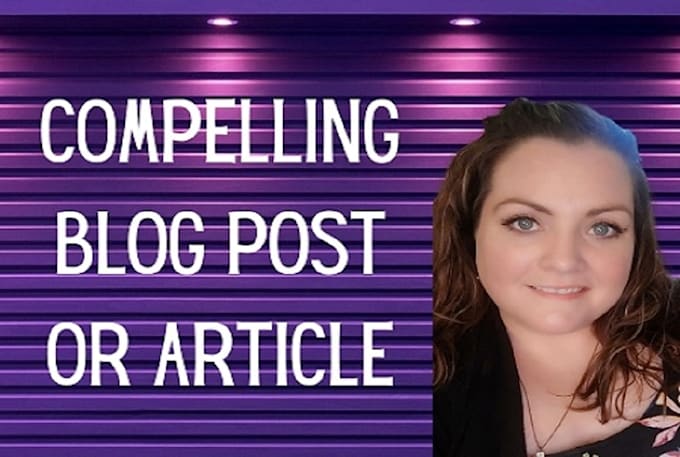 write a compelling blog post or article as a journalist