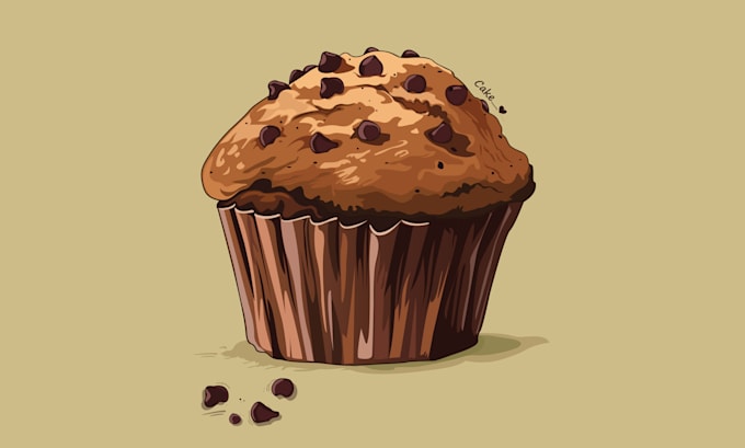 draw food and drink illustration