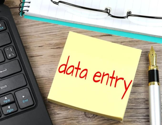 do data entry,copy paste, web research,excel data