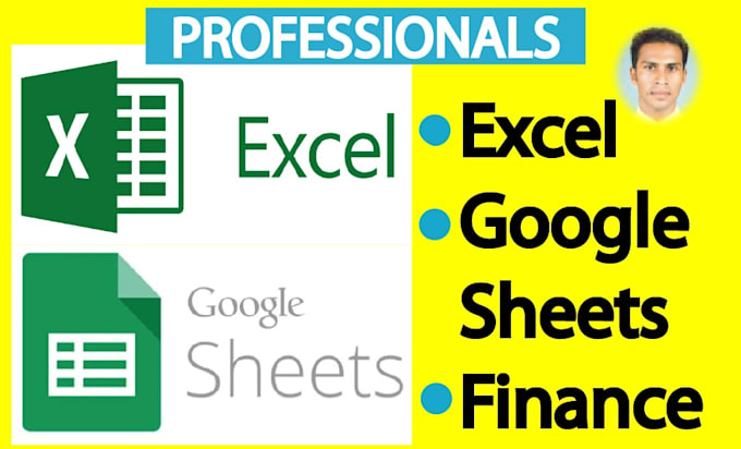 be google sheet, excel, finance partner