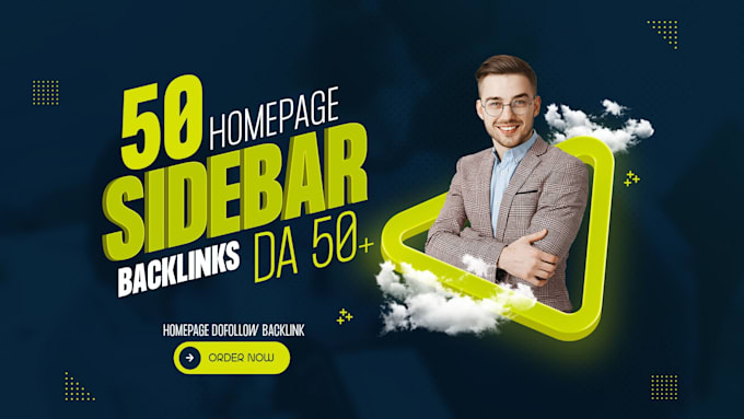 make blogroll sidebar permanent homepage dofollow backlinks