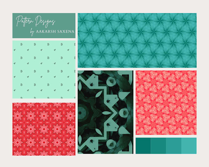 Design seamless pattern for you by Aakarsh29 Fiverr