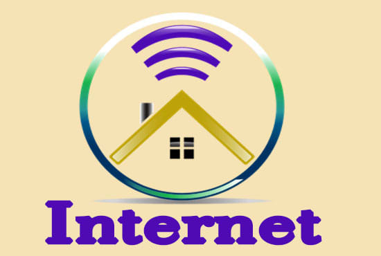 create professional modern internet and web logo design