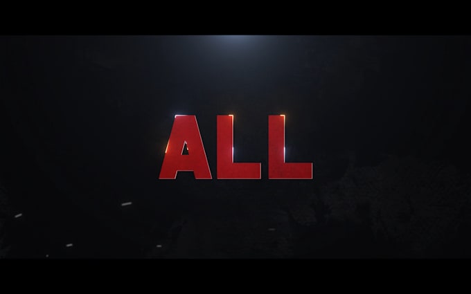 Create neon glitch metallic glow text animation for you by Usman