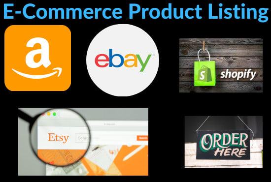 upload optimized bulk product listing on amazon shopify esty