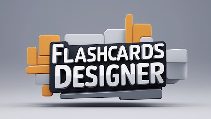 design printable flashcards of many types