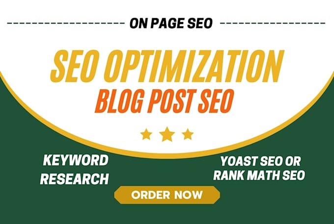 do on page seo your wordpress website