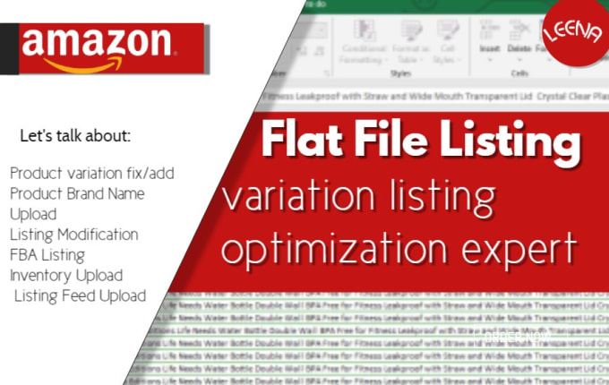 Be Your Amazon Flat File Variation Listing Optimization Expert By 