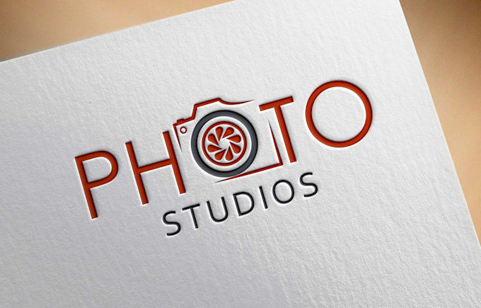 design creative photography, camera logo