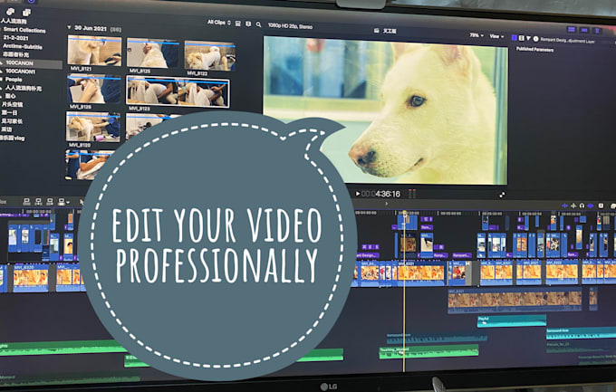 edit a mandarin or cantonese video professionally