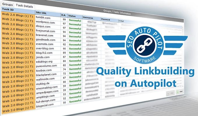 do a SEO autopilot backlinks campaign