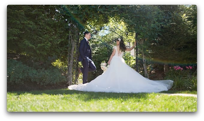 do cinematic wedding video editing