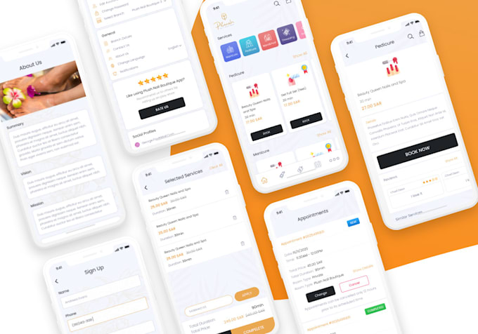 Design perfect ui and ux for your mobile app design by Midoalone | Fiverr