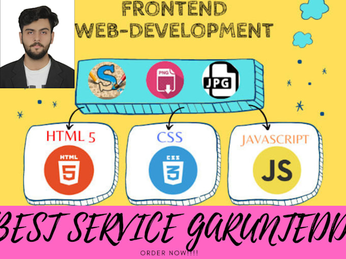 Do frontend web development in html css javascript by Mesamzafar15011 ...