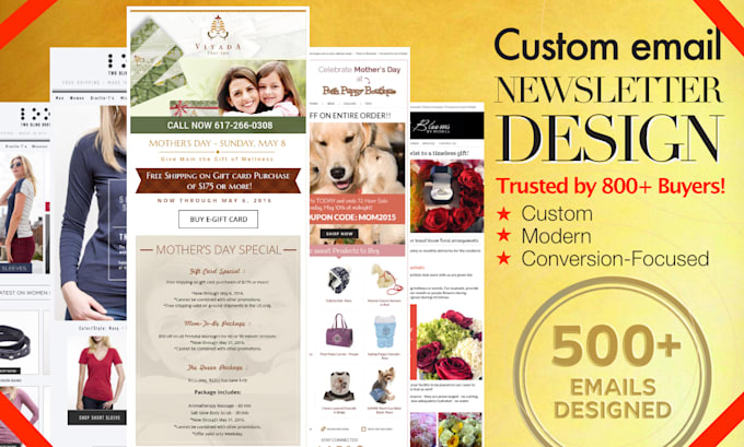 design creative email newsletters