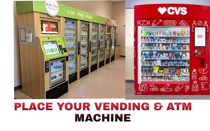 secure the locations for vending and atm by cold calling