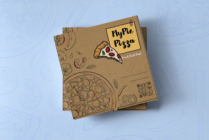 make unique pizza box design