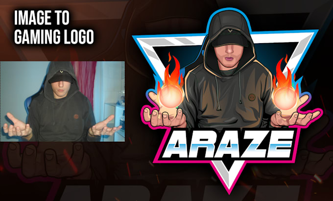 design esports, twitch, avatar, mascot, youtube, gaming logo