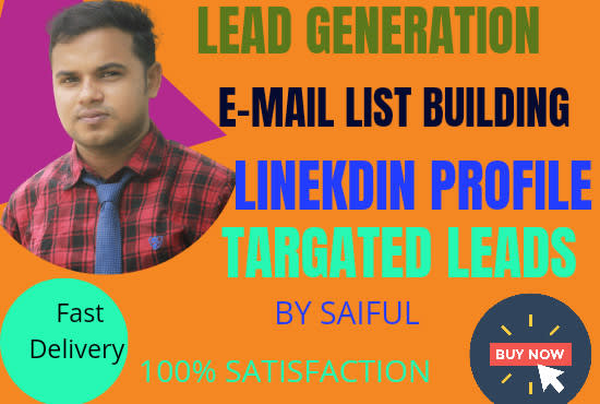 do b2b lead generation email list and scraping data