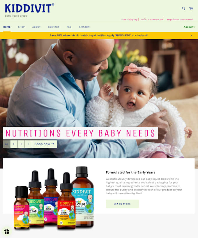build your shopify store all inclusive