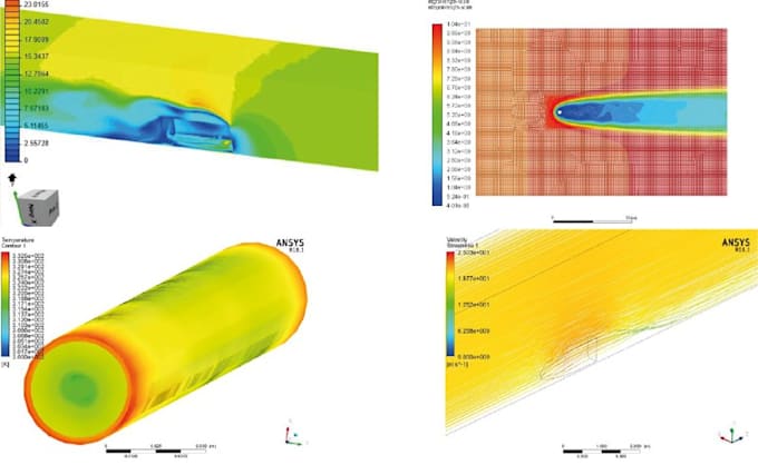 Do cfd and fea simulations for your project by Serrary | Fiverr