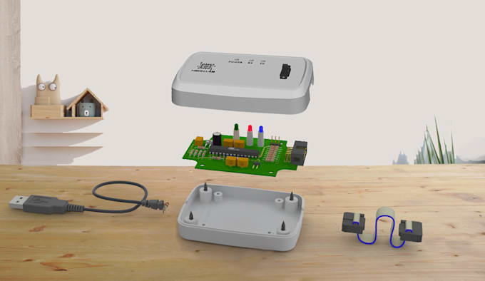 design pcb enclosure or product casing for 3d printing