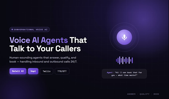 build your ai voice agent with retell ai and vapi