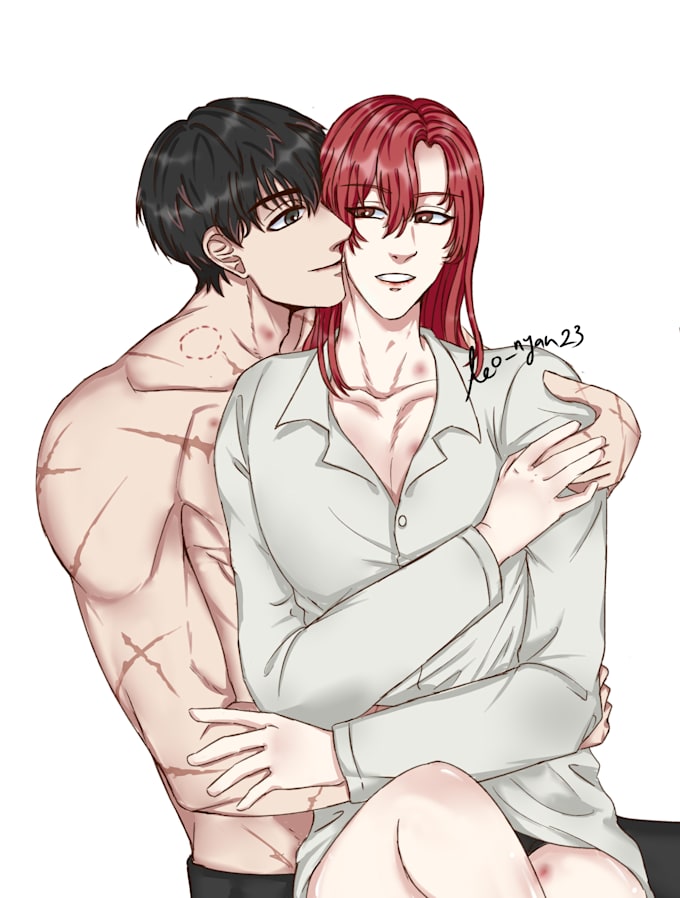 draw your favorite yaoi couple
