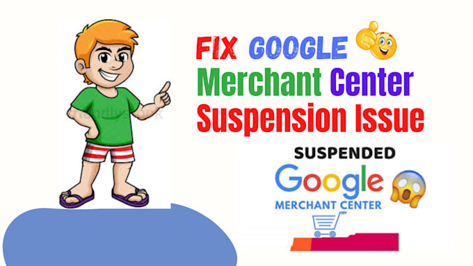 fix google merchant center suspension and misrepresentation issue