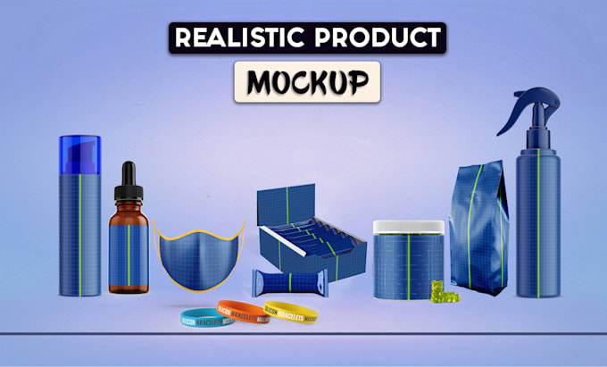 create 3d realistic product mockup so fast