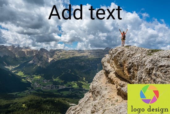 crop cutout resize add logo watermark text on images
