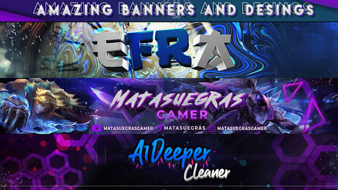 create a custom youtube logo, miniature and banner