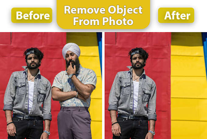add or remove object from photo and remove unwanted object